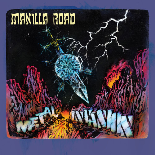 Manilla Road - Metal / Invasion cover art