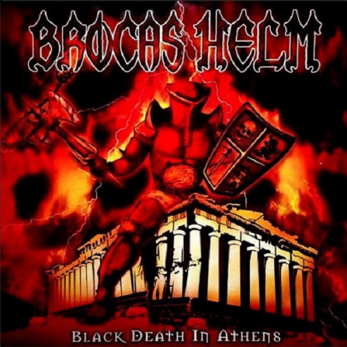 Brocas Helm - Black Death in Athens cover art