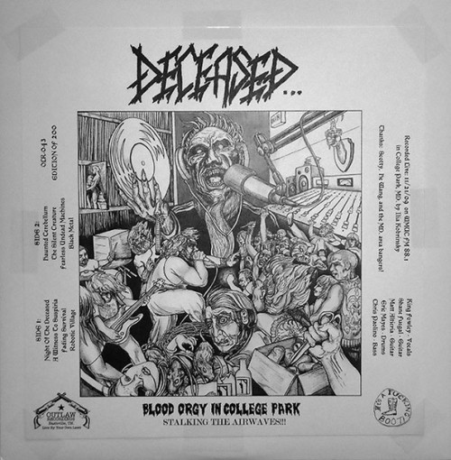 Deceased - Stalking the Airwaves cover art