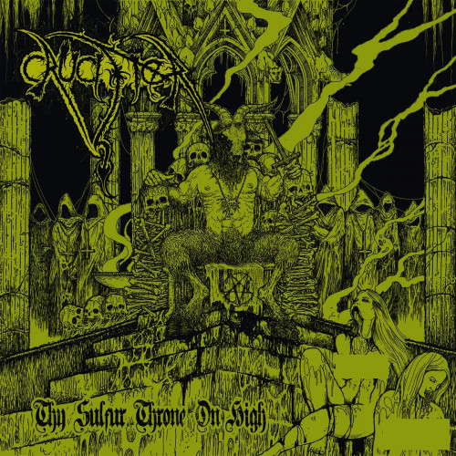 Crucifier - Thy Sulfur Throne on High cover art