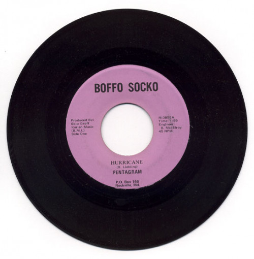 Pentagram - Hurricane / Earth Flight cover art