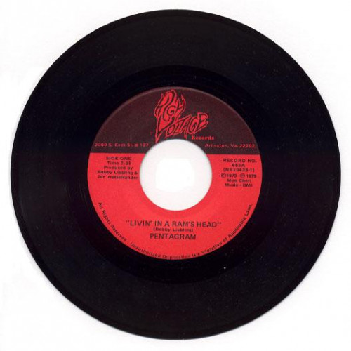 Pentagram - Livin' in a Ram's Head / When the Screams Come cover art