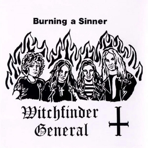 Witchfinder General - Burning a Sinner cover art