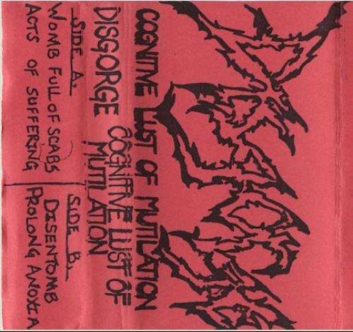 Disgorge - Cognitive Lust of Mutilation cover art