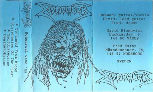 Dismember - Rehearsal Demo '89 cover art