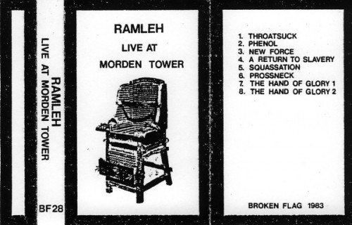 Ramleh - Live at Morden Tower cover art