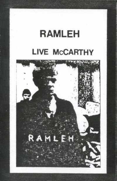 Ramleh - Live McCarthy cover art