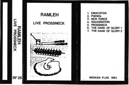 Ramleh - Live Prossneck cover art