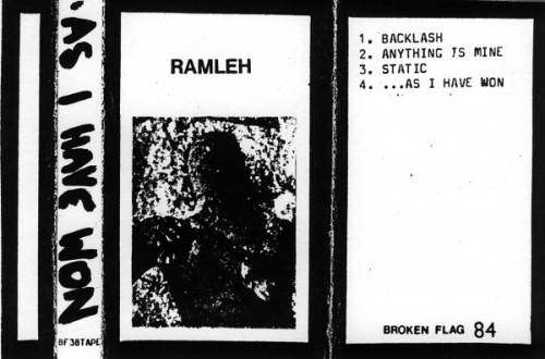 Ramleh - As I Have Won cover art