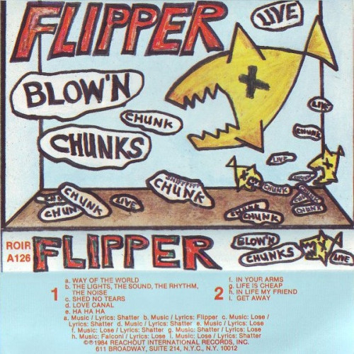 Flipper - Blow'n Chunks cover art