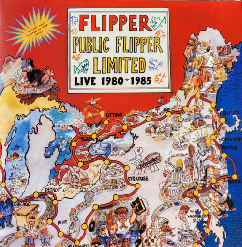 Flipper - Public Flipper Limited: Live 1980-1985 cover art