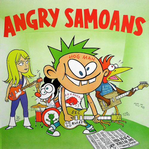 Angry Samoans - The 90's Suck and So Do You cover art Angry Samoans - The 90's Suck and So Do You cover art