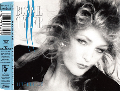Bonnie Tyler - Bitterblue cover art Bonnie Tyler - Bitterblue cover art
