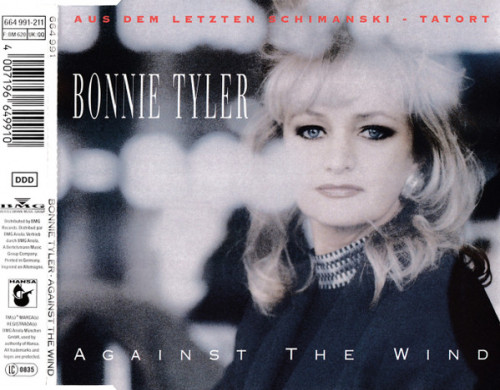 Bonnie Tyler - Against the Wind cover art Bonnie Tyler - Against the Wind cover art