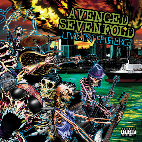 Avenged Sevenfold - Live in the LBC cover art Avenged Sevenfold - Live in the LBC cover art