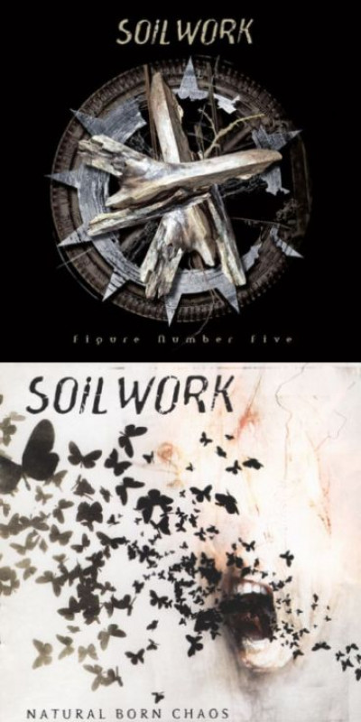 Soilwork - Figure Number Five / Natural Born Chaos cover art Soilwork - Figure Number Five / Natural Born Chaos cover art
