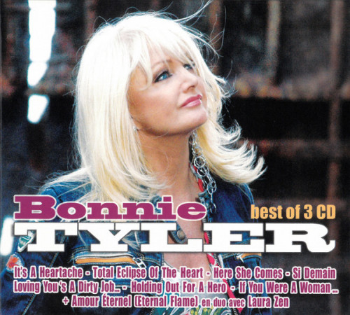 Bonnie Tyler - Best of 3 CD cover art Bonnie Tyler - Best of 3 CD cover art