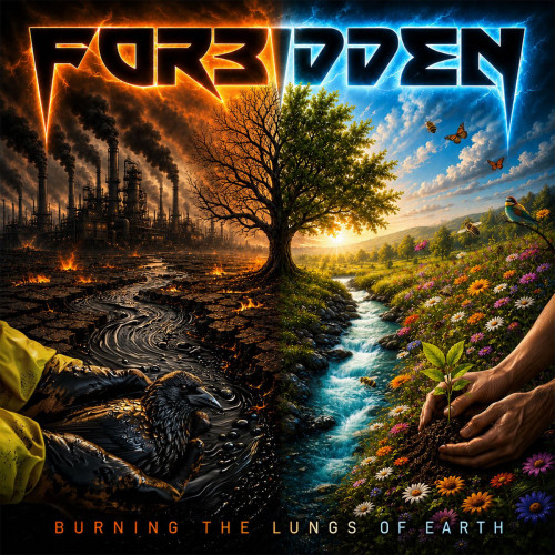 Forbidden - Burning the Lungs of Earth cover art Forbidden - Burning the Lungs of Earth cover art