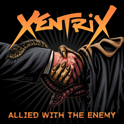 Xentrix - Allied with the Enemy cover art Xentrix - Allied with the Enemy cover art