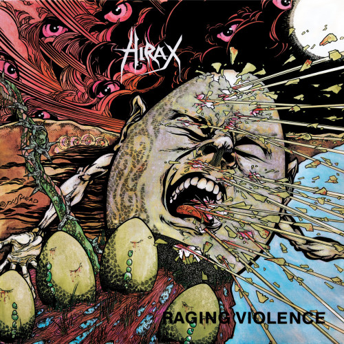 Hirax - Raging Violence cover art Hirax - Raging Violence cover art