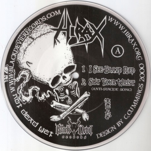 Hirax - El diablo negro cover art Hirax - El diablo negro cover art