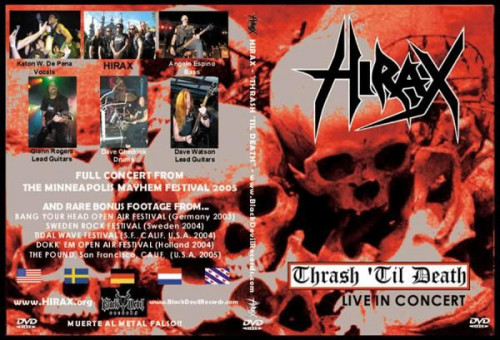 Hirax - Thrash 'til Death cover art