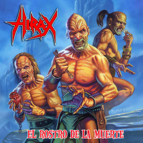 Hirax - El rostro de la muerte cover art Hirax - El rostro de la muerte cover art