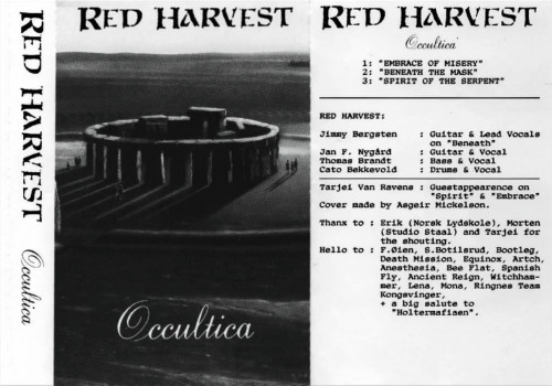 Red Harvest - Occultica cover art Red Harvest - Occultica cover art
