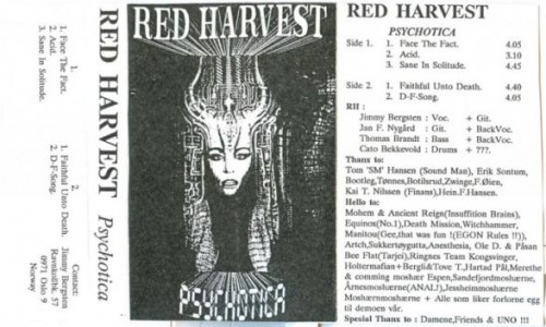 Red Harvest - Psychotica cover art Red Harvest - Psychotica cover art