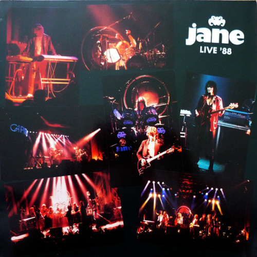 Jane - Live '88 cover art Jane - Live '88 cover art