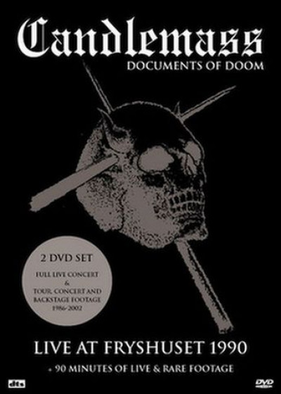 Candlemass - Documents of Doom - Live at Fryshuset 1990 cover art