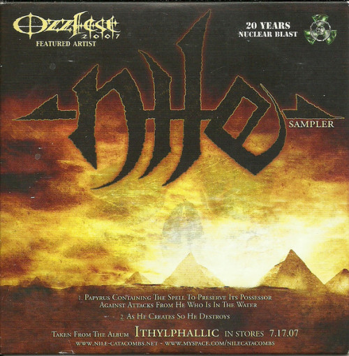 Nile / Malevolent Creation / Candlemass / Samael - Nile Sampler cover art