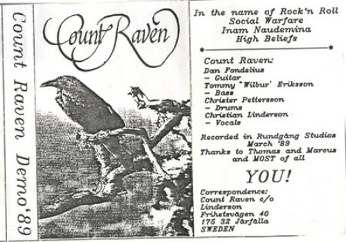 Count Raven - Demo '89 cover art