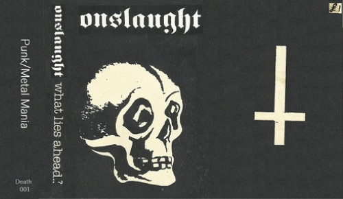 Onslaught - What Lies Ahead cover art Onslaught - What Lies Ahead cover art