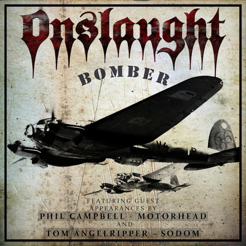 Onslaught - Bomber cover art Onslaught - Bomber cover art