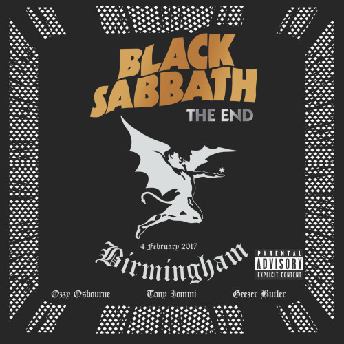 Black Sabbath - The End - 4 February 2017 Birmingham cover art