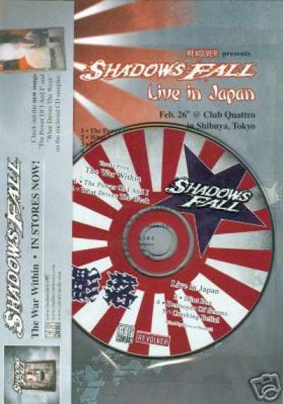 Shadows Fall - Live in Japan cover art Shadows Fall - Live in Japan cover art