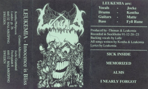 Leukemia - Innocence Is Bliss cover art Leukemia - Innocence Is Bliss cover art