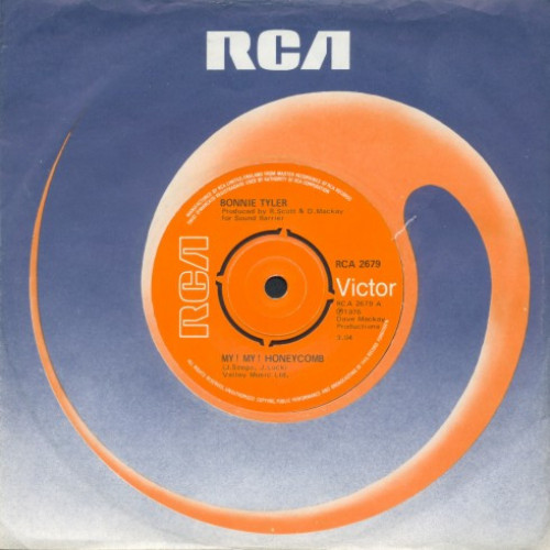 Bonnie Tyler - My! My! Honeycomb / I've Got So Used to Loving You, Baby cover art Bonnie Tyler - My! My! Honeycomb / I've Got So Used to Loving You, Baby cover art