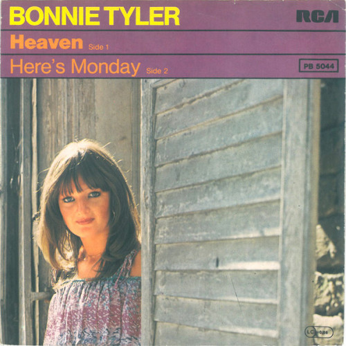 Bonnie Tyler - Heaven / Here's Monday cover art