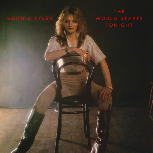 Bonnie Tyler - The World Starts Tonight cover art Bonnie Tyler - The World Starts Tonight cover art
