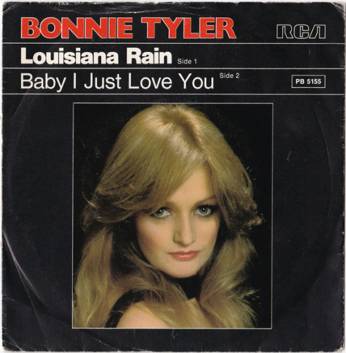 Bonnie Tyler - Louisiana Rain / The Eyes of a Fool cover art Bonnie Tyler - Louisiana Rain / The Eyes of a Fool cover art