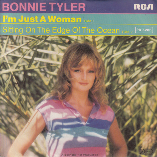 Bonnie Tyler - I'm Just a Woman / Sitting on the Edge of the Ocean cover art Bonnie Tyler - I'm Just a Woman / Sitting on the Edge of the Ocean cover art