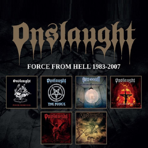 Onslaught - Force from Hell 1983-2007 cover art Onslaught - Force from Hell 1983-2007 cover art