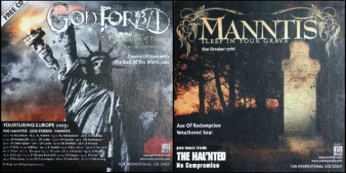 God Forbid / Manntis / The Haunted - IV: Constitution of Treason / Sleep in Your Grave cover art God Forbid / Manntis / The Haunted - IV: Constitution of Treason / Sleep in Your Grave cover art