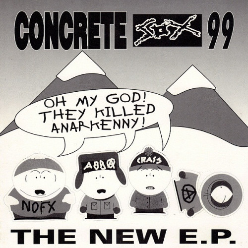 Concrete Sox - The New EP cover art Concrete Sox - The New EP cover art