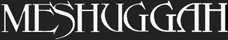 Meshuggah logo Meshuggah logo