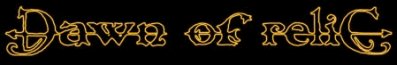 Dawn Of Relic logo Dawn Of Relic logo