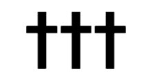 ††† logo