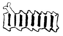 Down logo